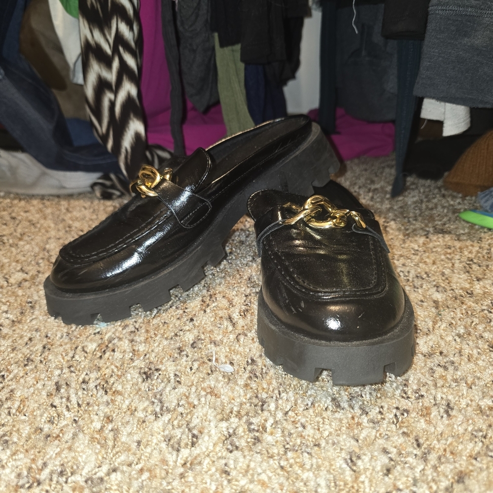 Dreampairs Mules size 7 black